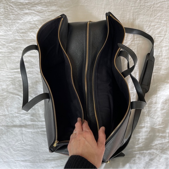 Cuyana Leather Triple Zipper Weekender - Picture 12 of 15